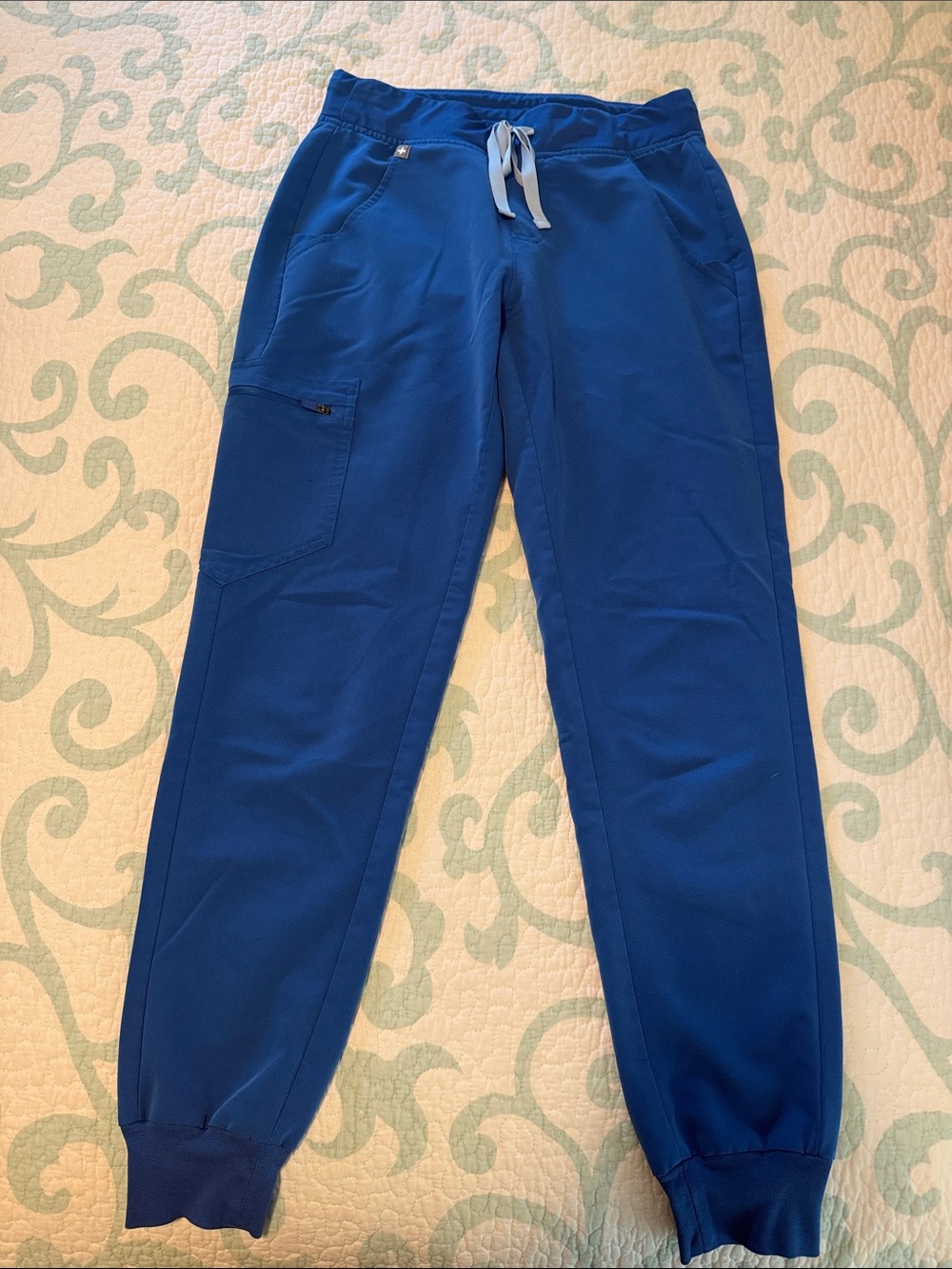 Figs Women's Royal Blue Zamora Jogger Scrub Pants